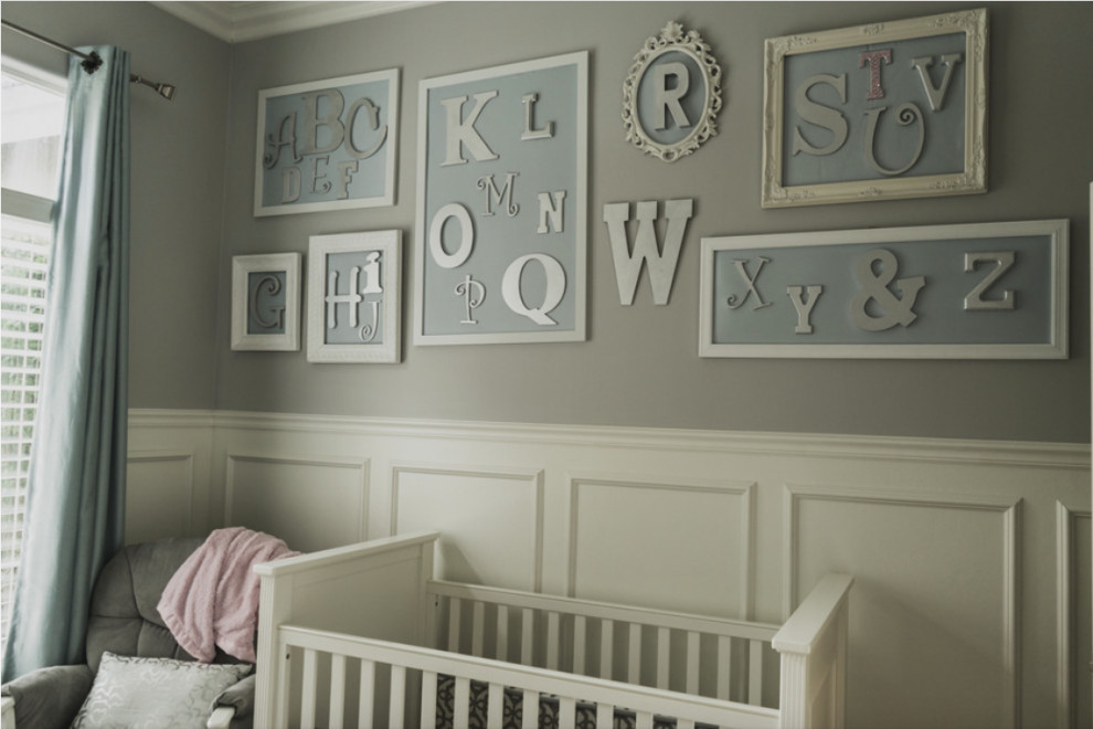 Inspiration for a traditional nursery in Seattle.