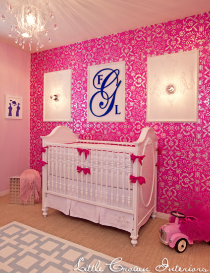 Example of a classic nursery design in Orange County