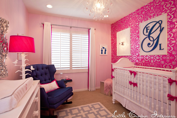 Example of a classic nursery design in Orange County