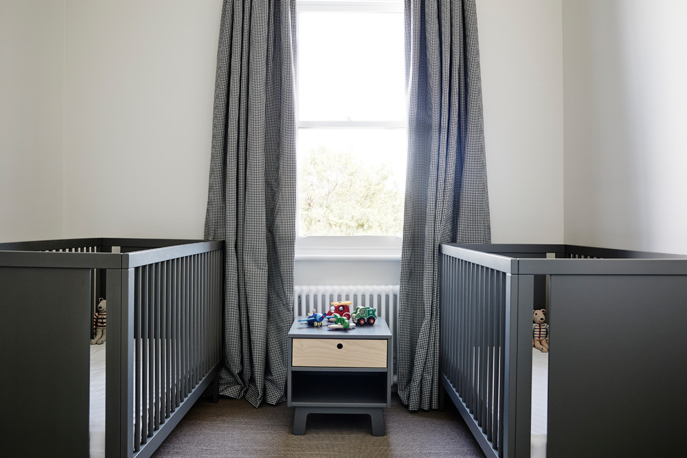 メルボルンにあるコンテンポラリースタイルのおしゃれな赤ちゃん部屋の写真