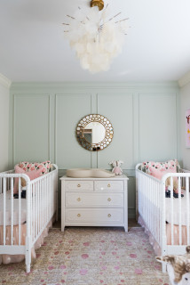 75 Babyzimmer mit grüner Wandfarbe Ideen & Bilder - Juni 2023 | Houzz DE