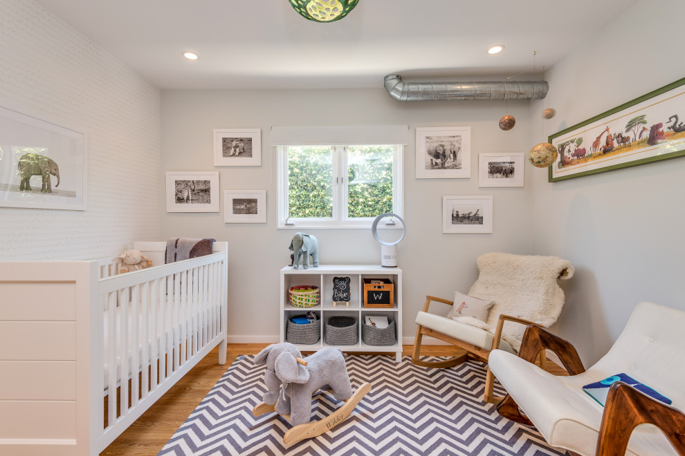 Venice beach Midcentury Nursery by KCS Design Inc. Houzz