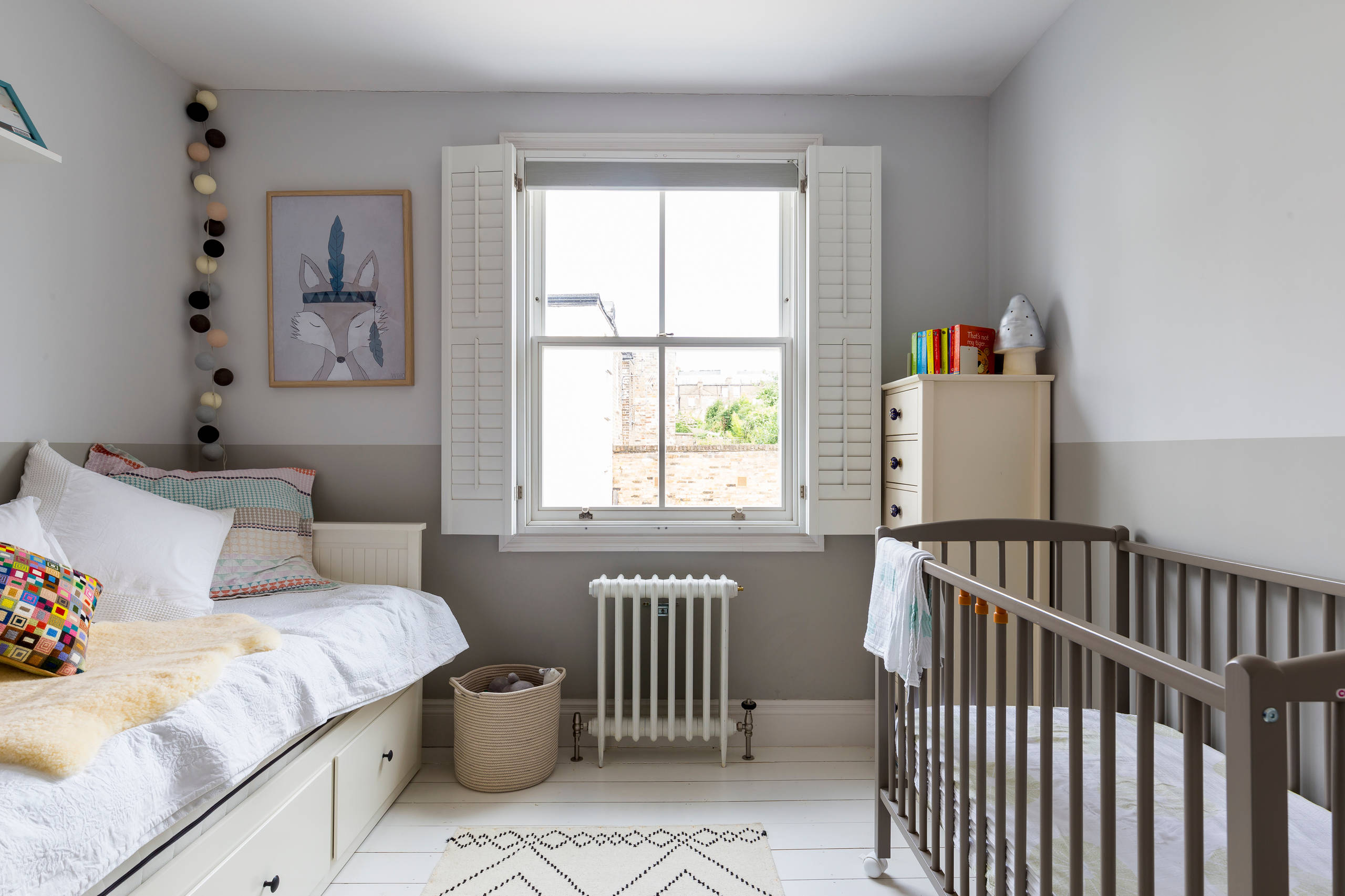 nursery with single bed