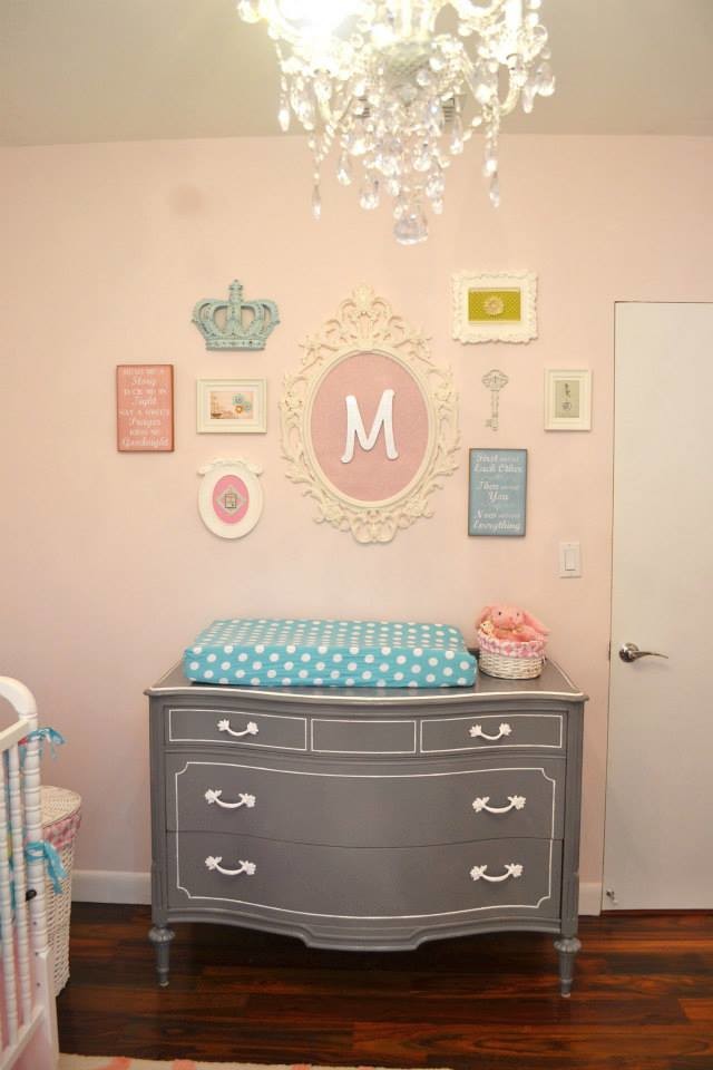Example of an eclectic nursery design in Miami