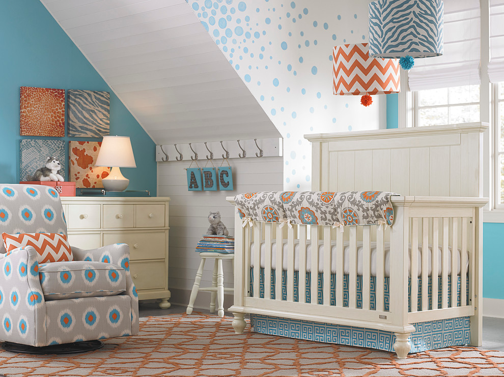Wakefield 4 in 1 Convertible Crib by Bassett Furniture Contemporary