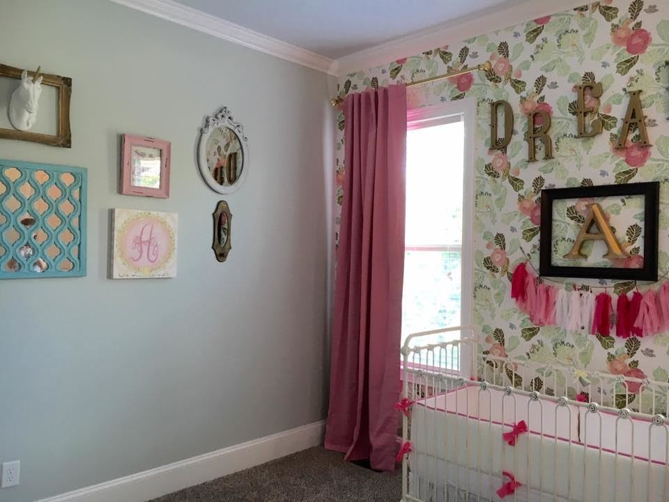 This is an example of a traditional nursery in Nashville.
