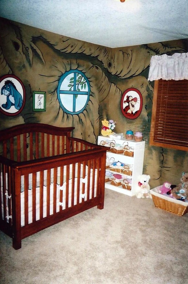Aménagement d'une chambre de bébé.