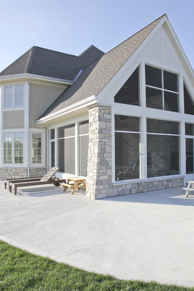 100th Street Traditional Patio Grand Rapids by Dwellings Houzz