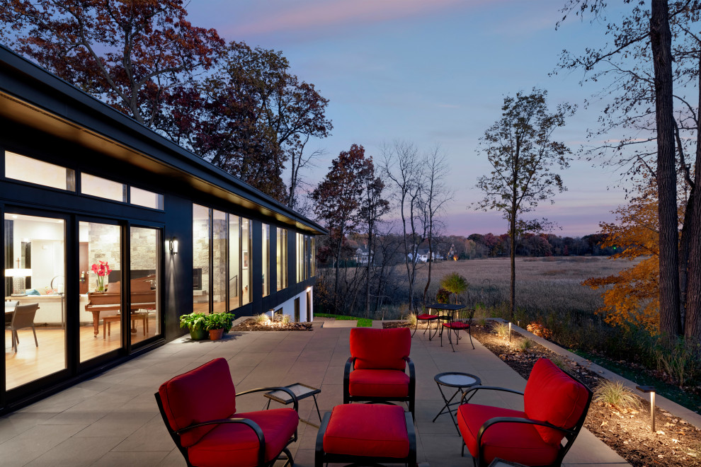 '19 New Home Wayzata, MN Contemporary Patio Minneapolis by