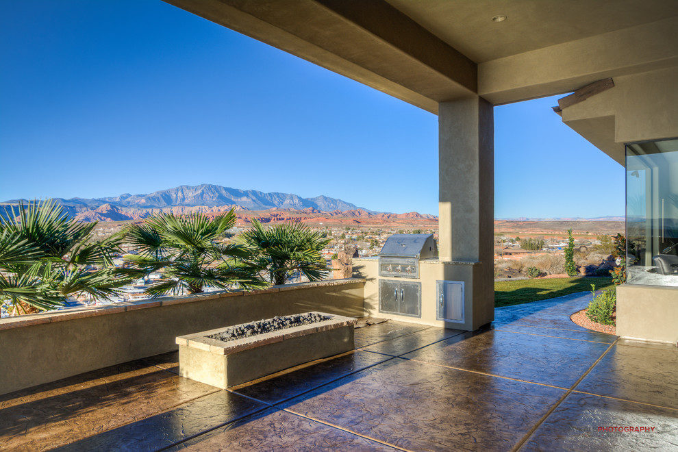 2015 St. Utah Parade of Homes by Xcellent Homes Patio Salt