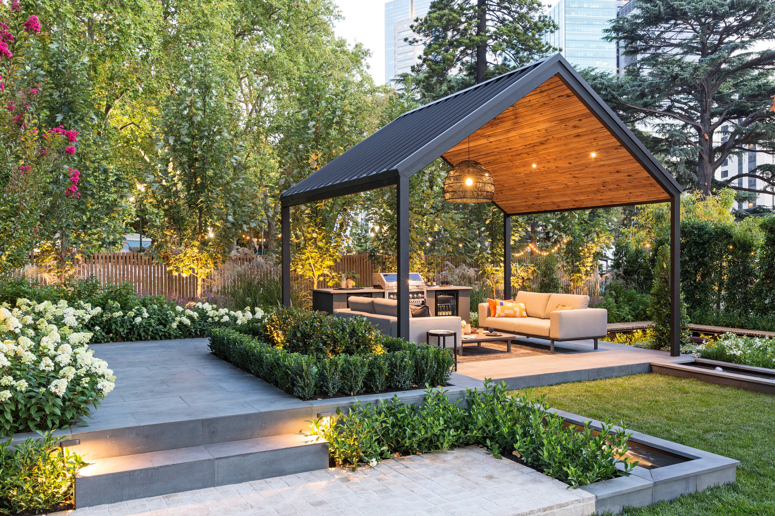 75 Contemporary Outdoor with a Gazebo Ideas You'll Love - July, 2023 | Houzz