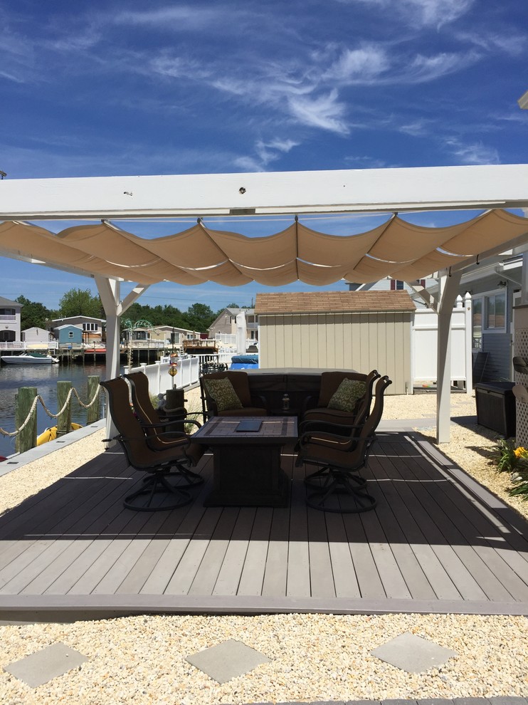 3 Sections of 5'X14' Infinity Canopy in the Sunbrella linen fabric