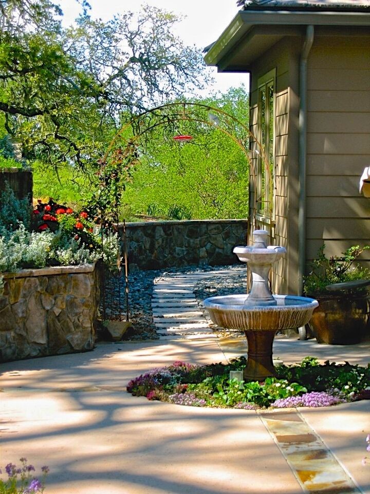 Inspiration for a country patio in San Luis Obispo.