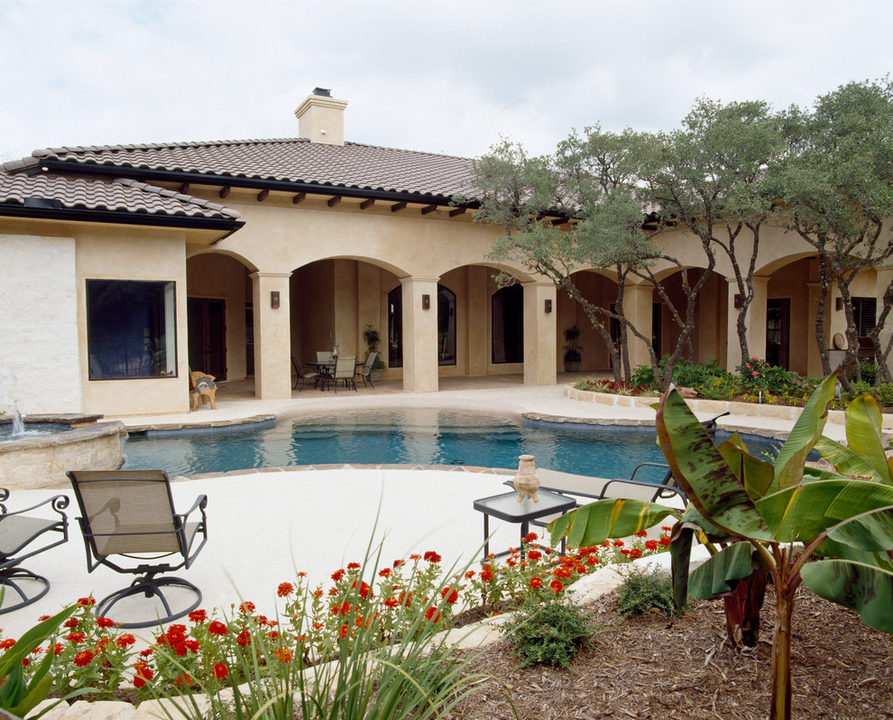 6 Club Estates, Hills of Lakeway, TX Mediterranean Patio Austin by Canyon Creek Homes