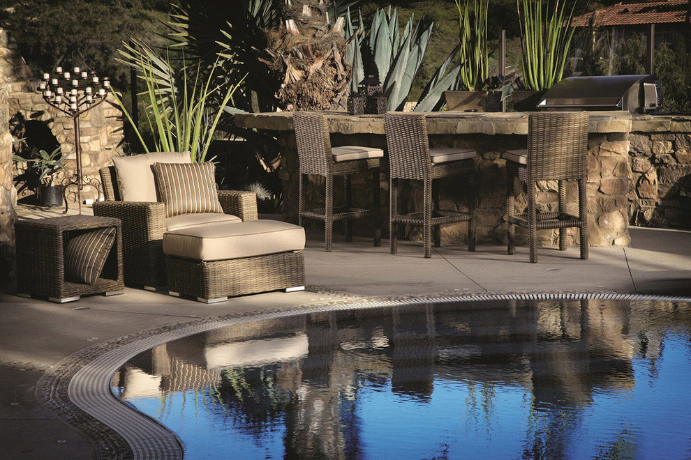 6 Pc. Coronado Outdoor Bar Set by Sunset West Modern Patio San