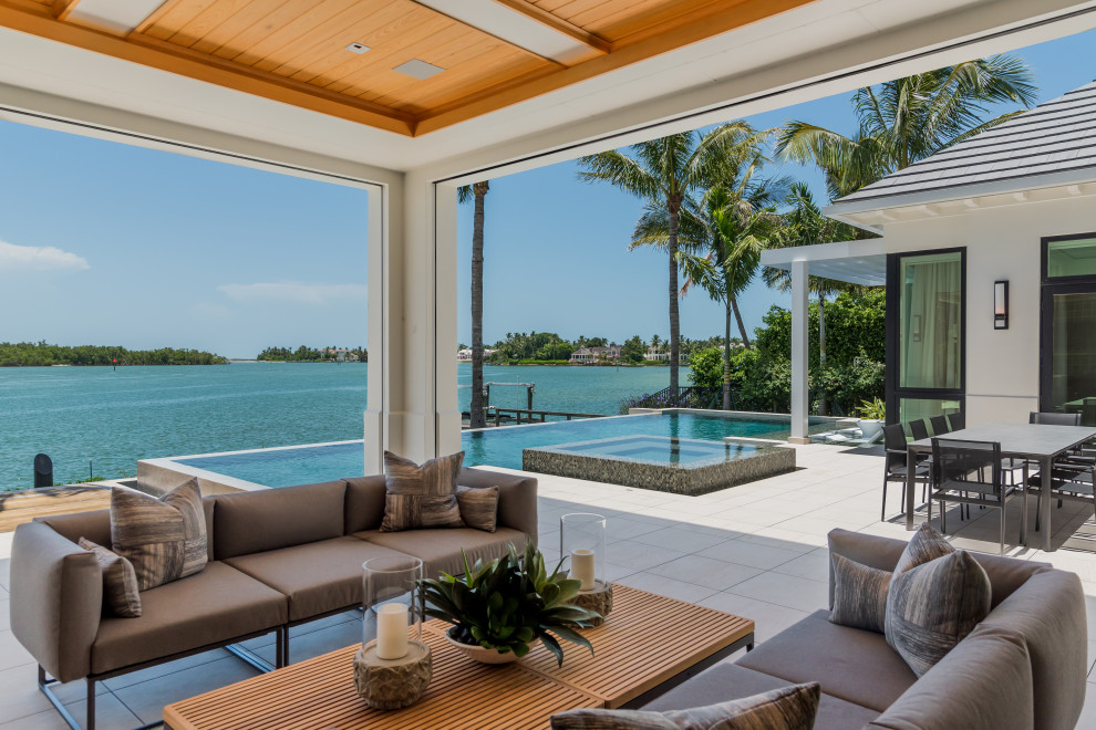 700 Admiralty Contemporary Patio Miami by Kukk Architecture