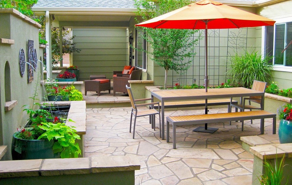 A Hidden Gem in the Sloans Lake Landscape Traditional Patio Denver by Mile High