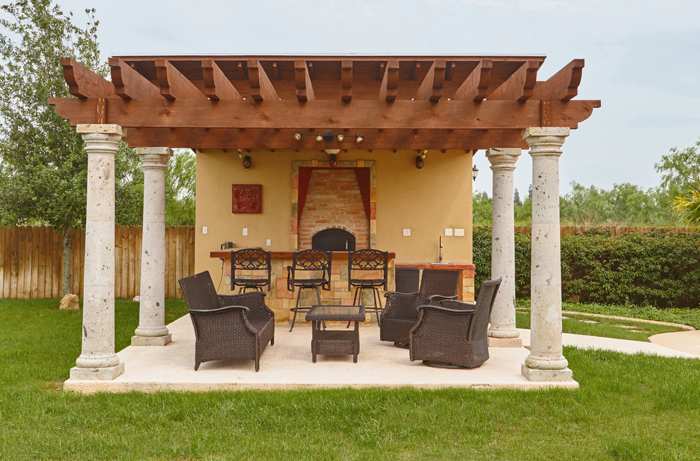 A Hidden Oaks Ceschin Christina Méditerranéen Terrasse et Patio