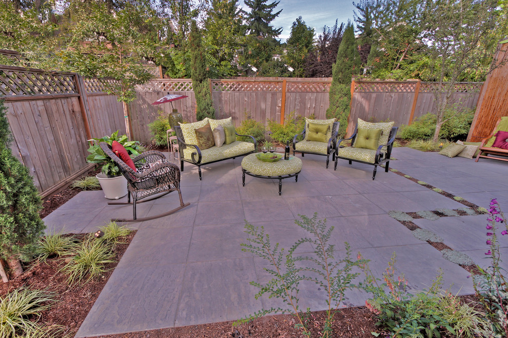 Alberta Arts District Urban Living garden roof Modern Patio