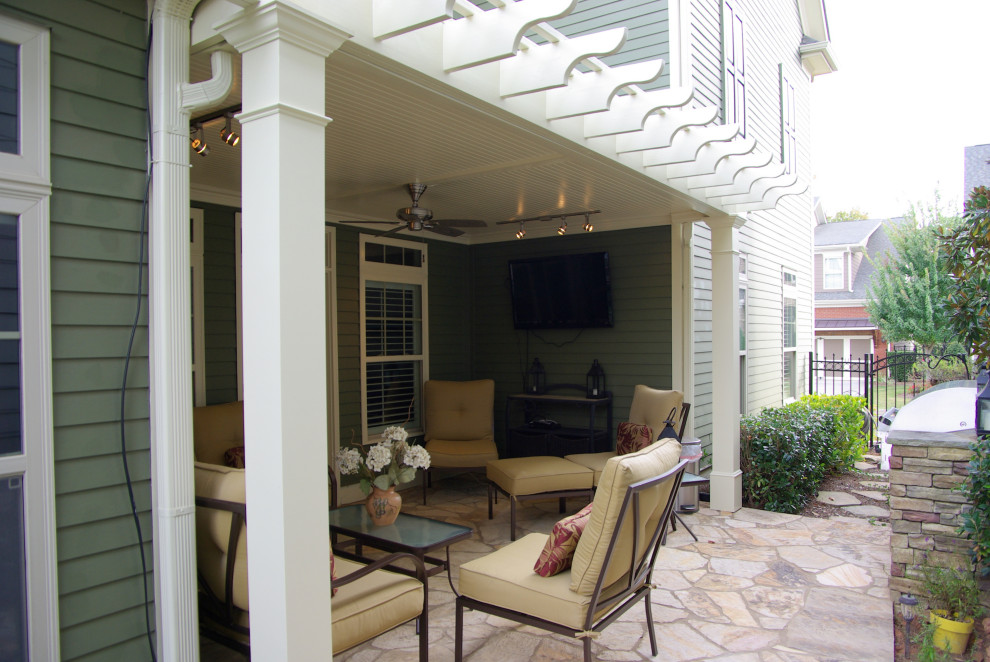 Alpharetta patio cover Traditional Patio Atlanta by Leisure Time Decks Houzz UK