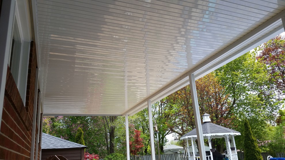 Aluminum Flat Roof System For Your Patio Patio Toronto by Craft