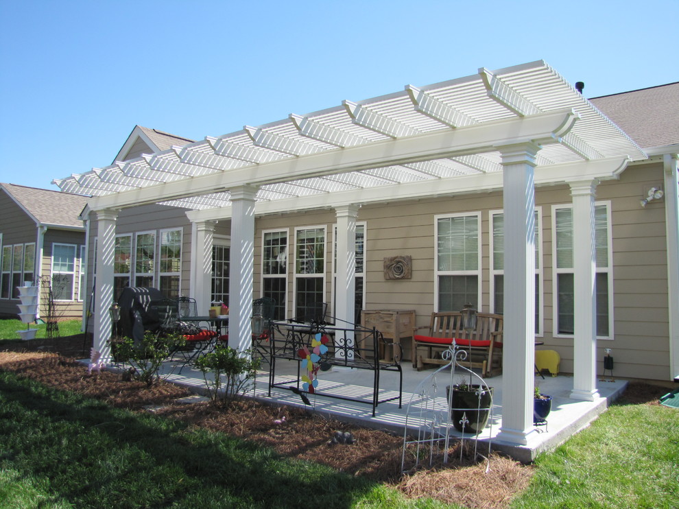 Aluminum Pergola - Traditional - Patio - Birmingham - by Nexan Building ...