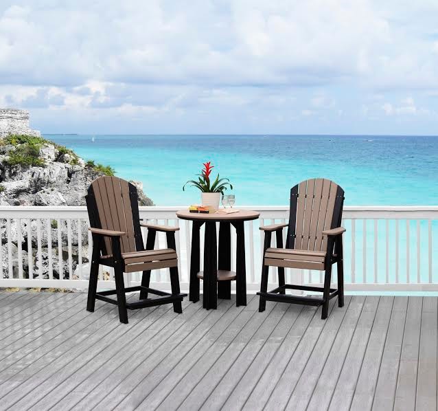 Beach style patio photo in Other