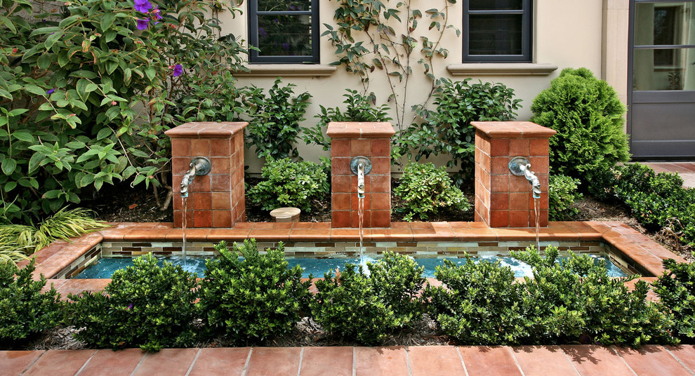 Tuscan patio fountain photo in Los Angeles