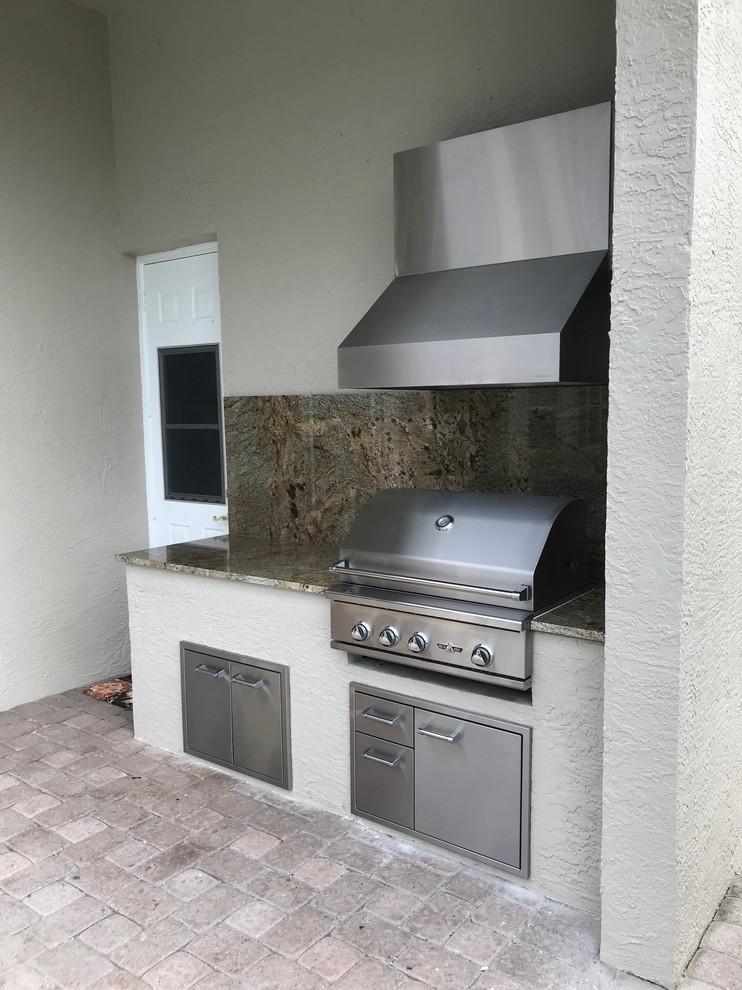 An Outdoor Kitchen Reimagined in Ibis Country Club Mediterranean