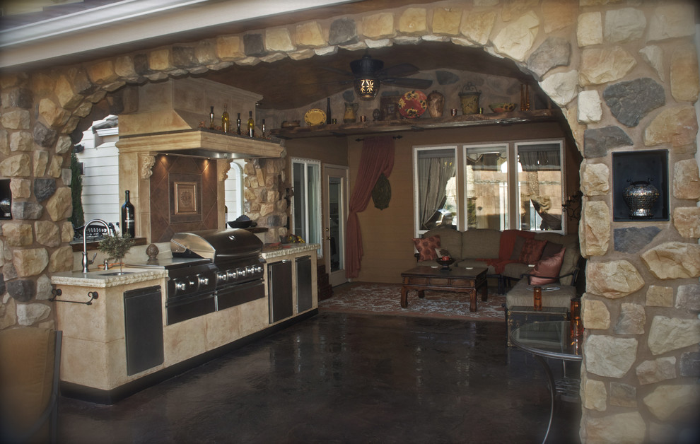 Andersen Outdoor Living Space Remodel Mediterranean Patio Seattle