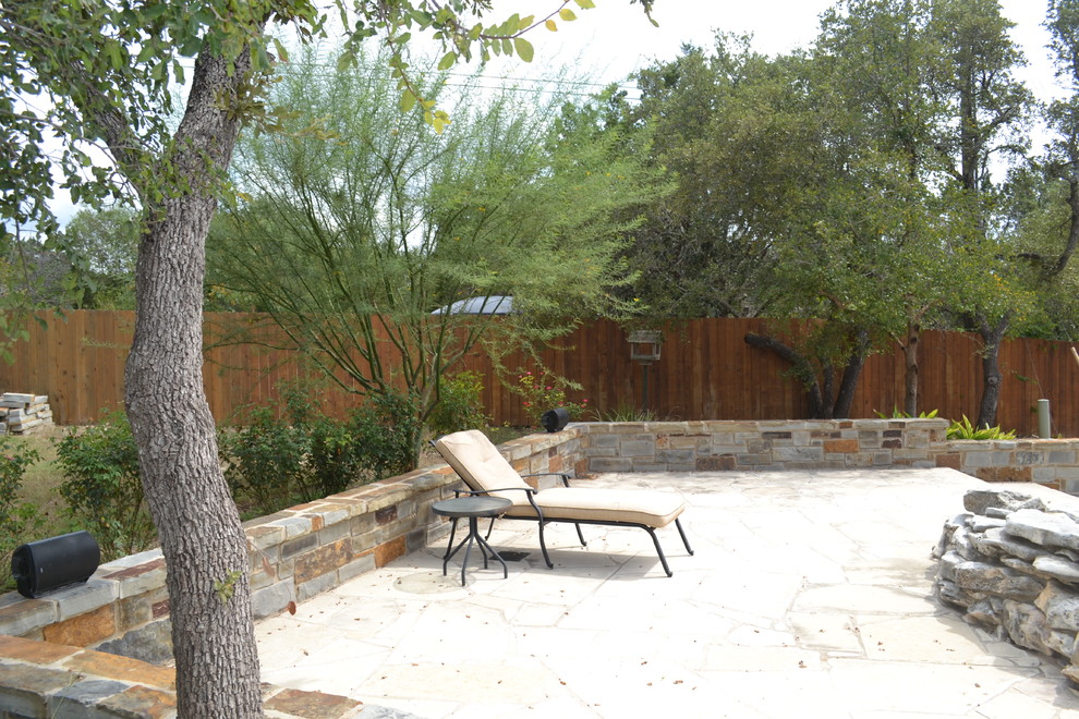 Patio - traditional patio idea in Austin