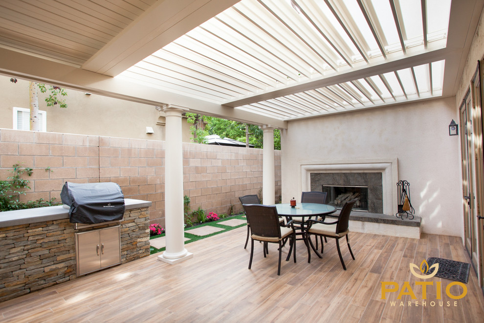 Apollo Opening Patio Cover - Modern - Patio - Orange County - by Patio ...