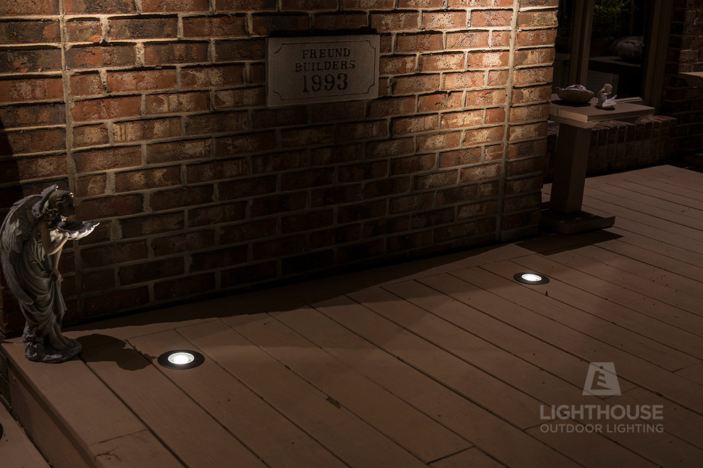 April 2016 Garden lighting Traditional Patio Indianapolis by