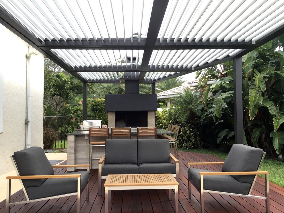 Arcadia Adjustable Louvered Roof Systems Contemporary Patio Phoenix by User Houzz