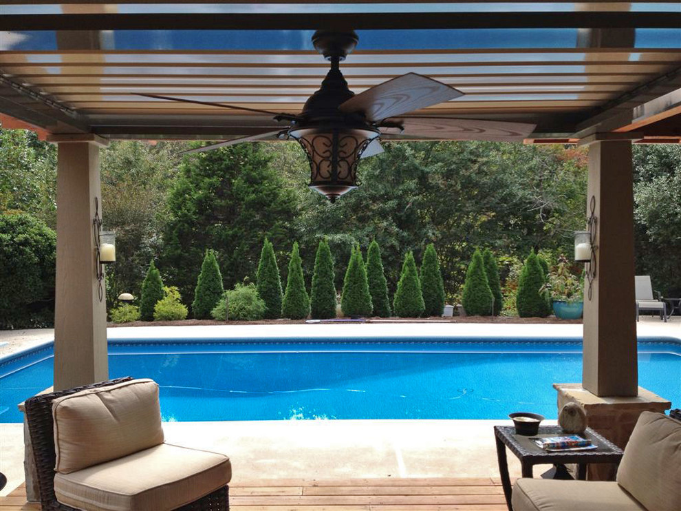 Arcadia Louvered Roofs for decks Traditional Patio Other by Adjustable Patio Covers, NE