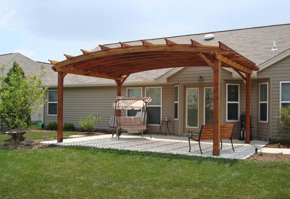 Arched Pergola Traditional Patio San Francisco by Forever
