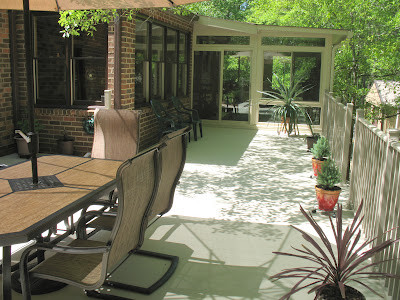 Example of a patio design in Atlanta