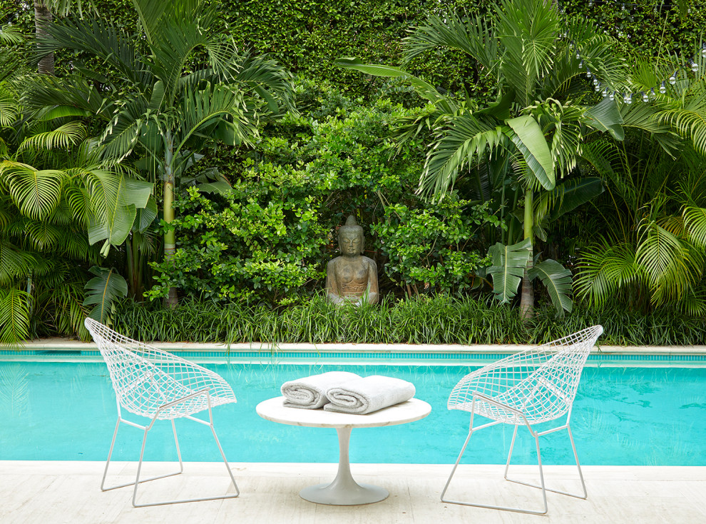 Artfully Curated In Palm Beach - Asian - Patio - Miami - by Sean Rush ...