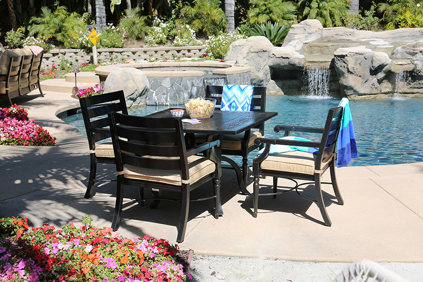 Asheville Patio Dining Collection Contemporary Patio San Diego