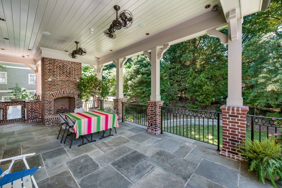 This is an example of a traditional patio in Atlanta.