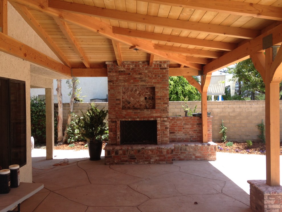 Attached Solid Roof Patio Covers Patio Los Angeles by Beyond