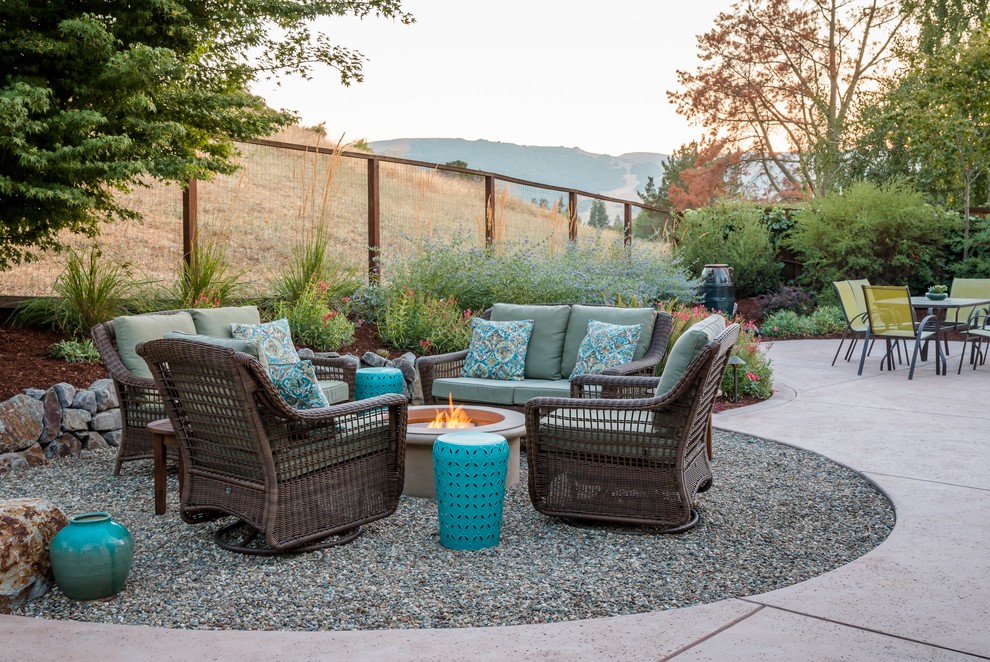Autumn Grasses Transitional Patio San Francisco by Garden Nest