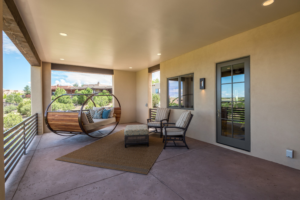 Avenida Aldea Contemporary Patio Albuquerque by Metamorphosis