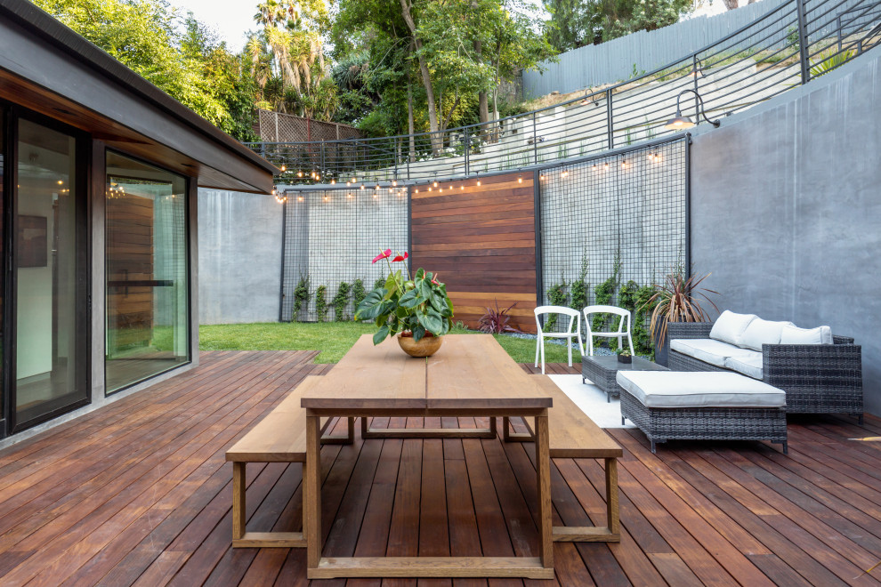 Idee per un patio o portico minimal