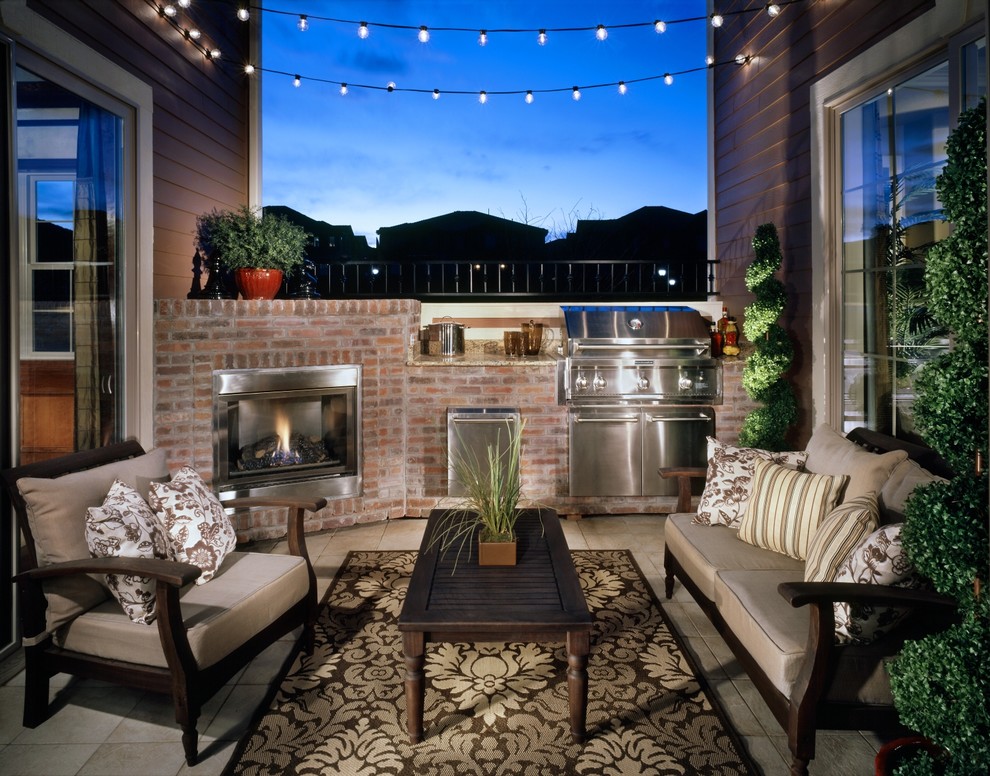 Patio - traditional patio idea in Denver