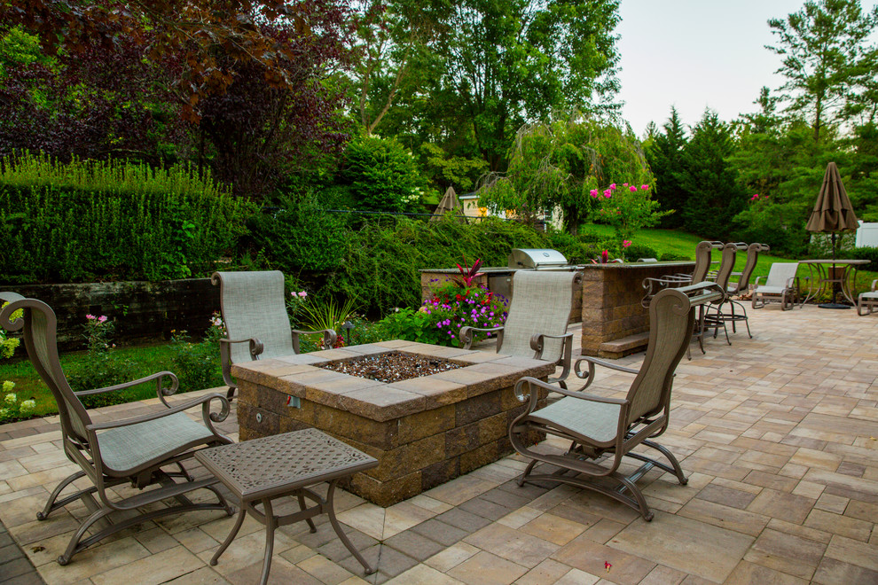 Back yard reno - Traditional - Patio - New York - by User | Houzz