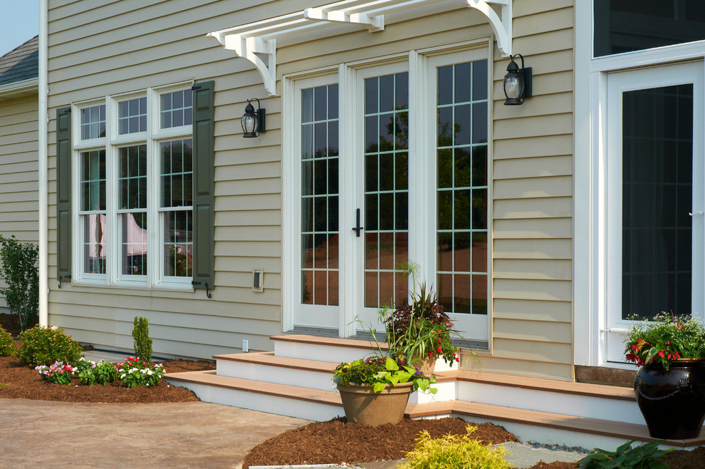 Backdoor to Outdoor Living Transitional Patio Other by Garman