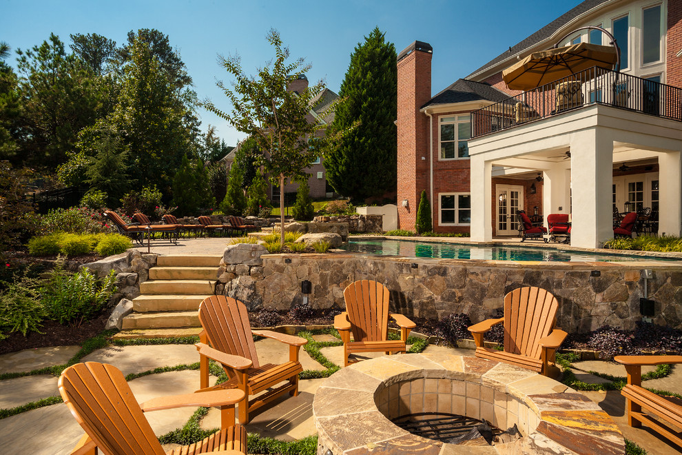 Backyard Fun Traditional Patio Atlanta by Phillips Collins
