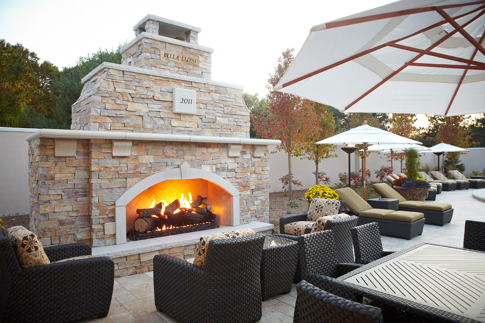 Backyard Luxury Resort Traditional Patio Grand Rapids by