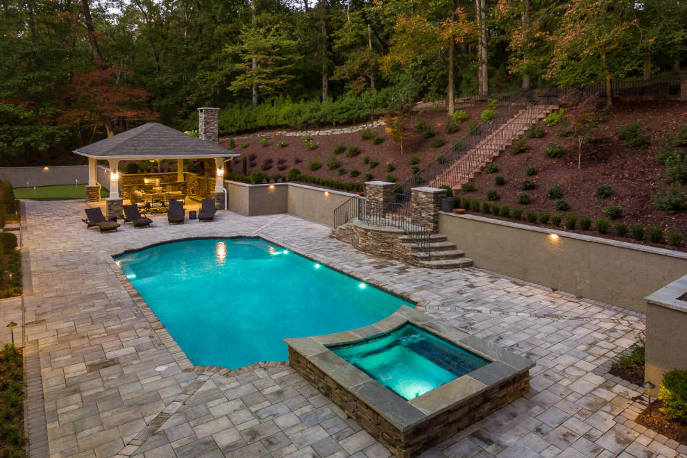 Backyard Oasis Buckhead Traditional Patio Atlanta by